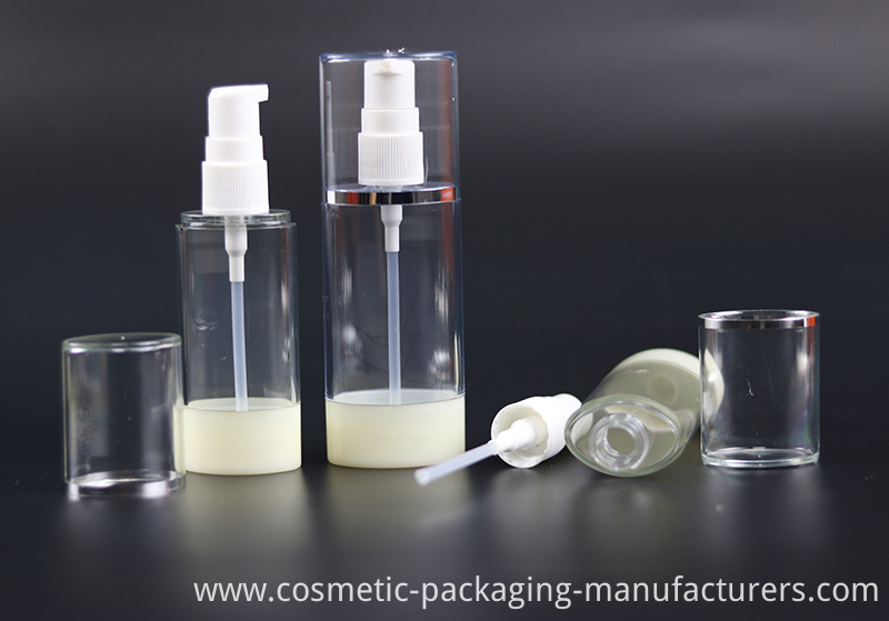 Plastic Lotion Bottle and Airless Cosmetic Pump Bottle (NAB27)